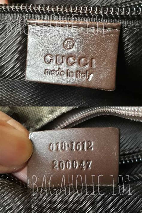 how to tell an authentic gucci purse|check gucci belt serial number.